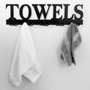 MY Gift Metal Towel Sign NIB